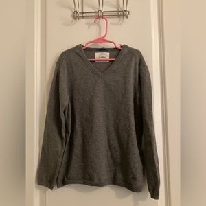 Boys size 9 grey sweater ZARA perfect for back to school